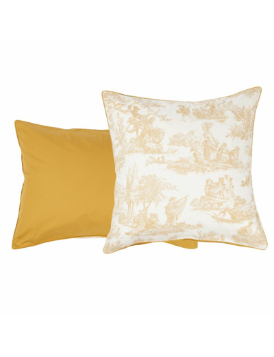 Taie Rêve en Or Toile de Jouy | Tradition des Vosges