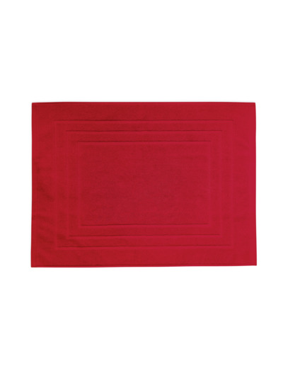 Tapis de bain DODO MINERAL - Coloris ROUGE