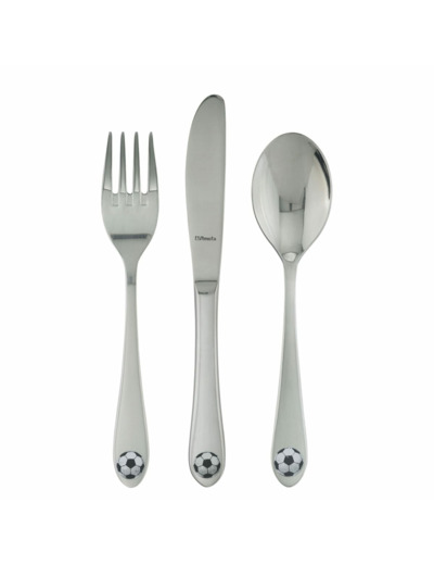 COFFRET DE 3 COUVERTS POUR ENFANT EN ACIER INOX