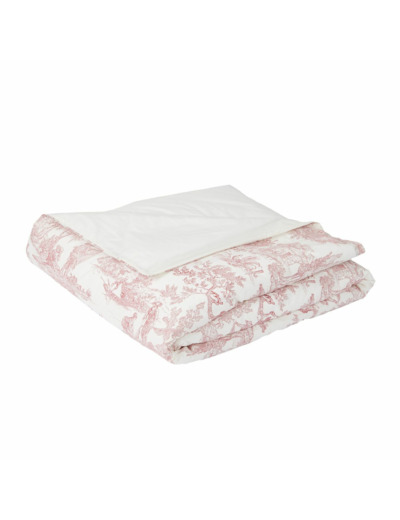Housse de couette Toile de Jouy Tendresse Percale | Tradition des Vosges