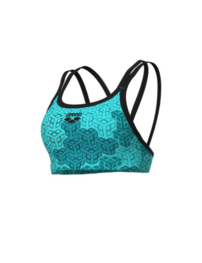 Haut brassière de sport arena Sports Bra Top Allover Soft Support pour femmes