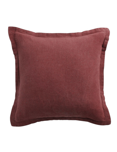 COUSSIN LIN LAVE | Carré - Terracotta