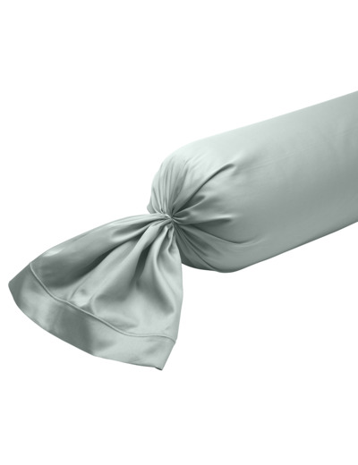 Taie de traversin Partition Satin de coton Coloris Menthe