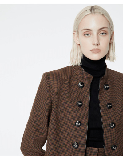 Veste Avec Double Boutonage