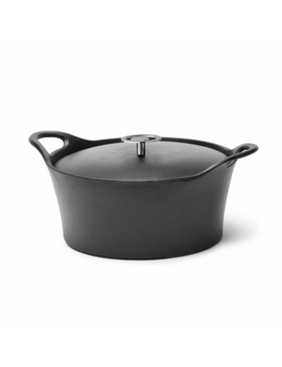 COCOTTE EN FONTE 20 CM COMPATIBLE TOUS FEUX ET FOUR