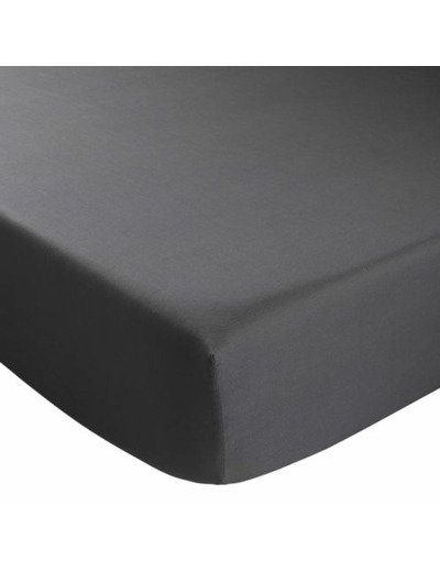 Drap housse - Coton Antibactérien  - Anthracite