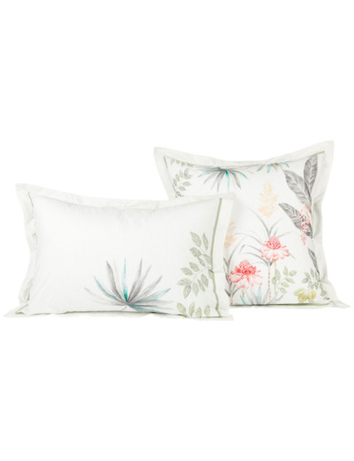 Taie d'oreiller Madinina | Percale à motifs | Tradition des Vosges