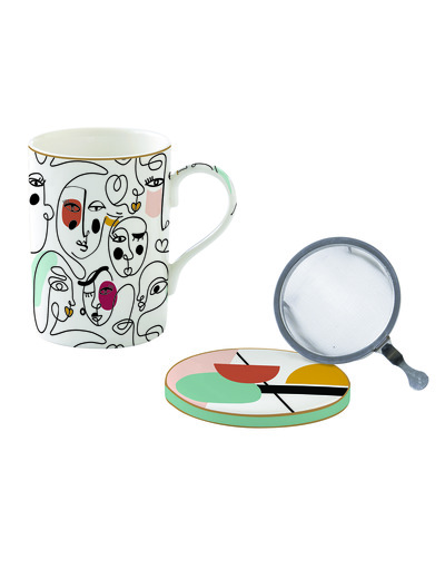 MODERNISM Coffret Tisanière + filtre