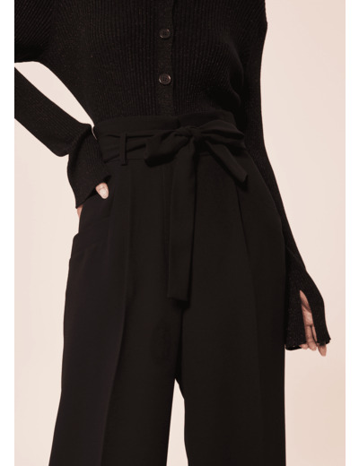 Pantalon Pyla-Noir en Polyester