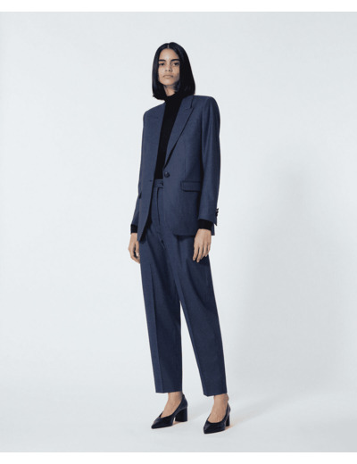 Veste A Rayures Fines