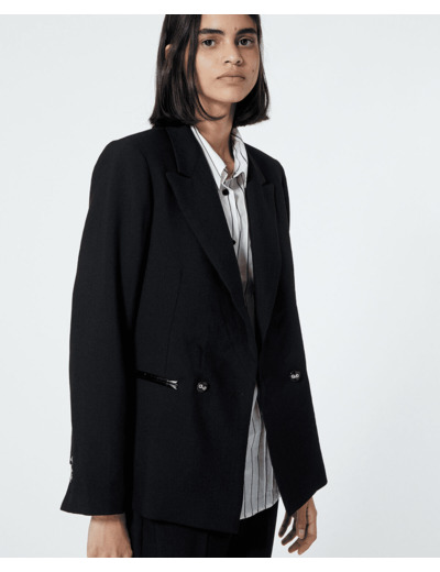 Veste Avec Detail Entree De Poche Facon Croco