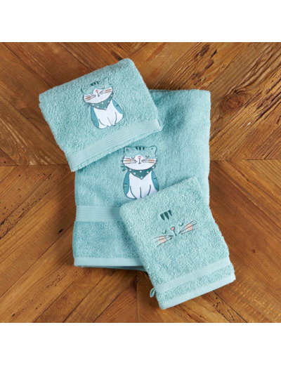 Drap de bain Les Petits Félins | Enfant  Tradition des Vosges