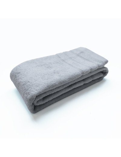 Drap de douche DODO MINERAL - Coloris GRIS CLAIR