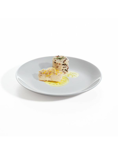 6 assiettes à dessert 22cm granit Evolutions