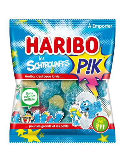 Les Schtroumpfs Pik Mini Sachet 40g
