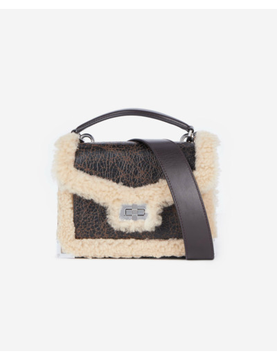 Sac Emily Small En Cuir Marron