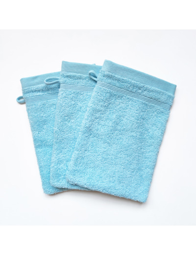 Lot de 3 gants DODO MINERAL - Coloris TURQUOISE
