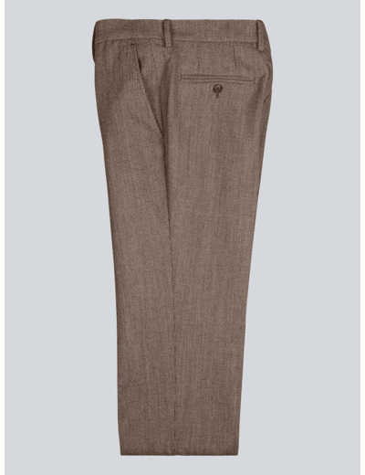 Pantalon De Costume Marron