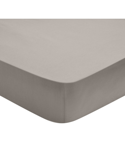 Drap Housse Influence Percale Fumée