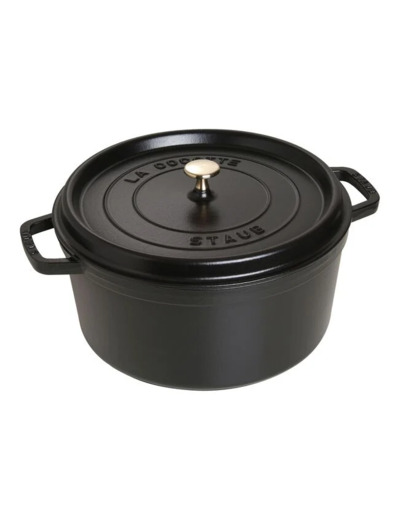 COCOTTE RONDE 30cm 8.35L Noir mat