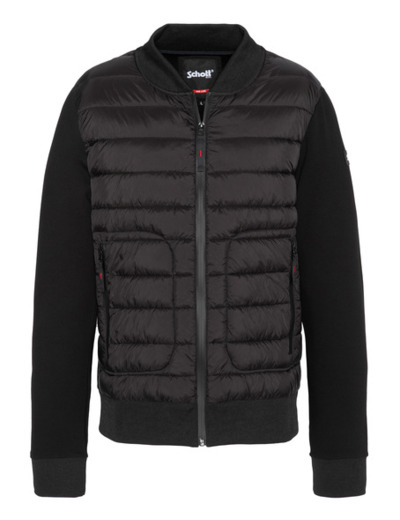 Sweat zippé bi-matière REDBRENT