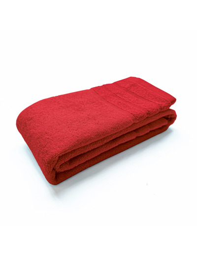 Drap de douche DODO MINERAL - Coloris ROUGE