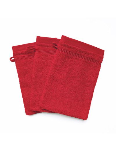 Lot de 3 gants DODO MINERAL - Coloris ROUGE