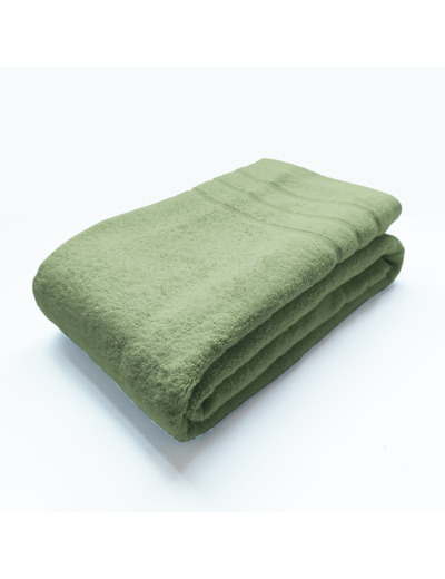Drap de bain DODO MINERAL - Coloris VERT ANIS