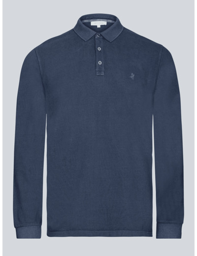 Polo Manches Longues Marron Bertis