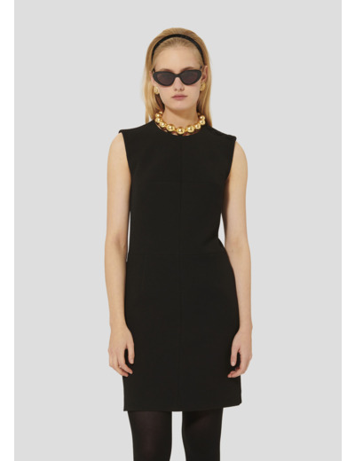 Robe Rohane-Noir en Polyester Recyclé