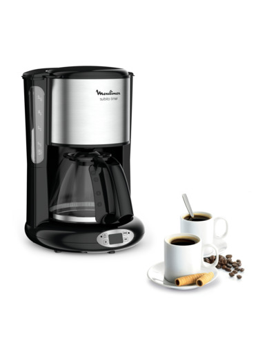 Cafetière programmable Subito inox