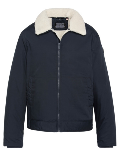 Blouson col sherpa amovible