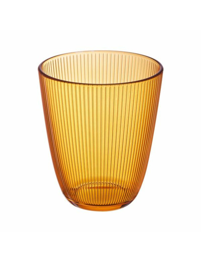 Gobelet haut 31cl amber Concepto Stripy