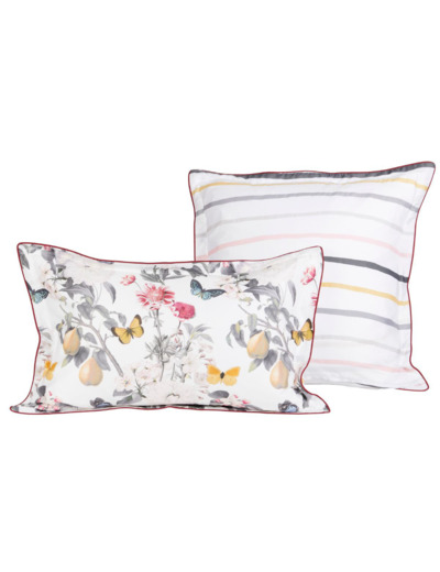 Taie d'oreiller Cézanne imprimée floral | Tradition des Vosges