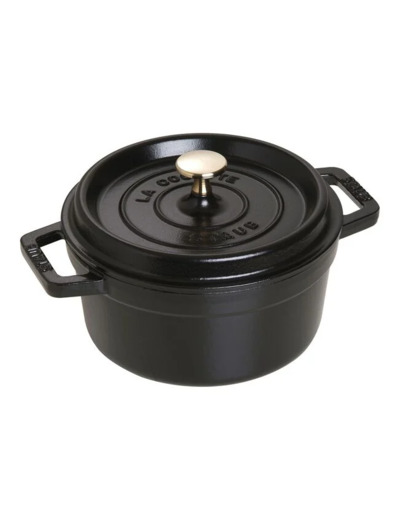 COCOTTE RONDE 20cm 2.2L Noir mat